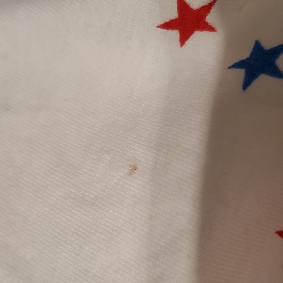 Red and Blue Star 4th of July Tank Slightly Cropped - Picture 4 of 4